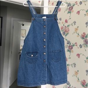 Jean Overall Dress